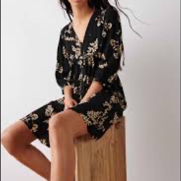 Ba&sh Suzy Dress Black - size medium - Picture 3 of 4